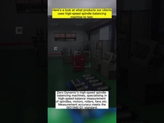 Mesin alat bantalan lunak presisi tinggi, mesin penimbang spindle listrik