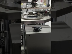 Mesin Penyeimbang Otomatis Penggilingan Dua Bidang Vertikal Bilah Kipas Pendingin Dua Stasiun